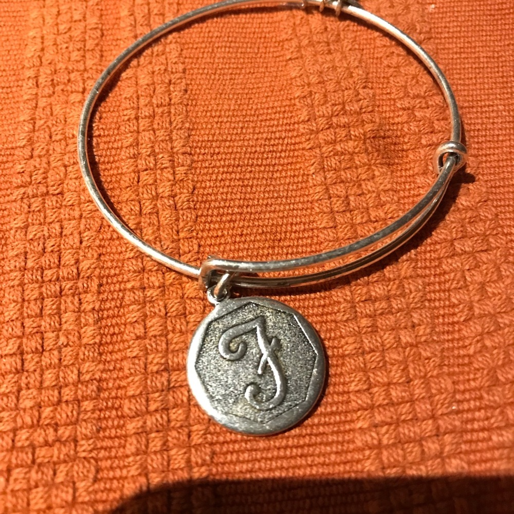 Alex and Ani “F” Bangle